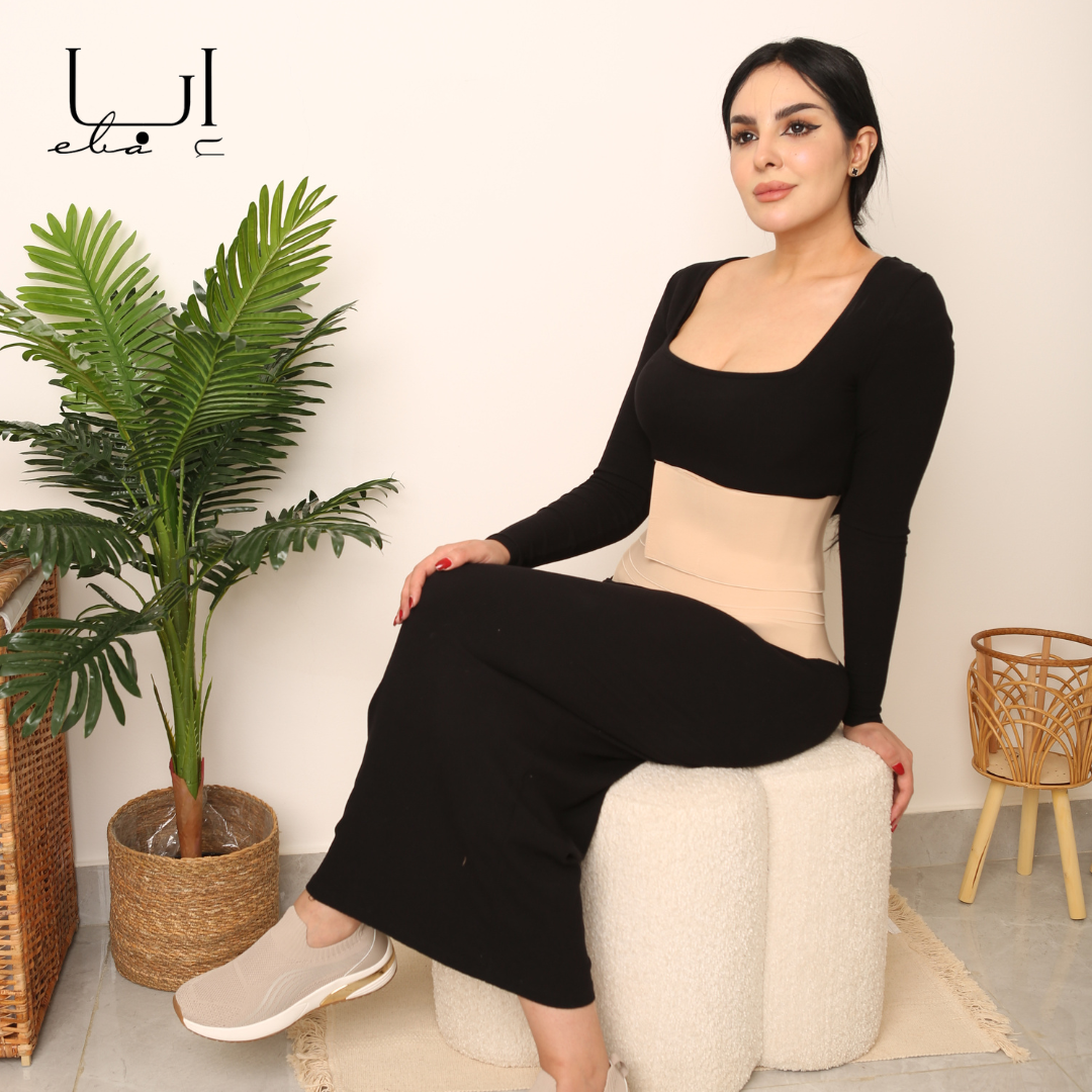 An original latex belt with strong pressure for postpartum and large weights