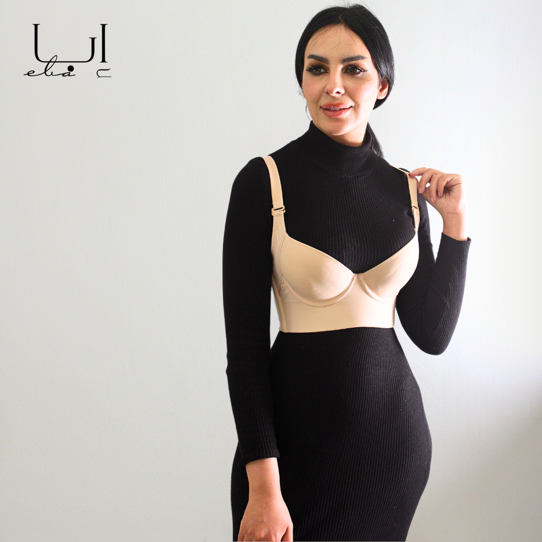 Full coverage bra with attractive appearance