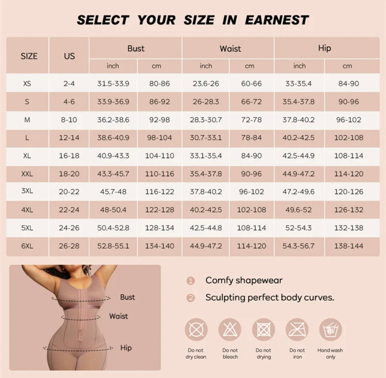 Body shaping and waist sculpting corset with front clips