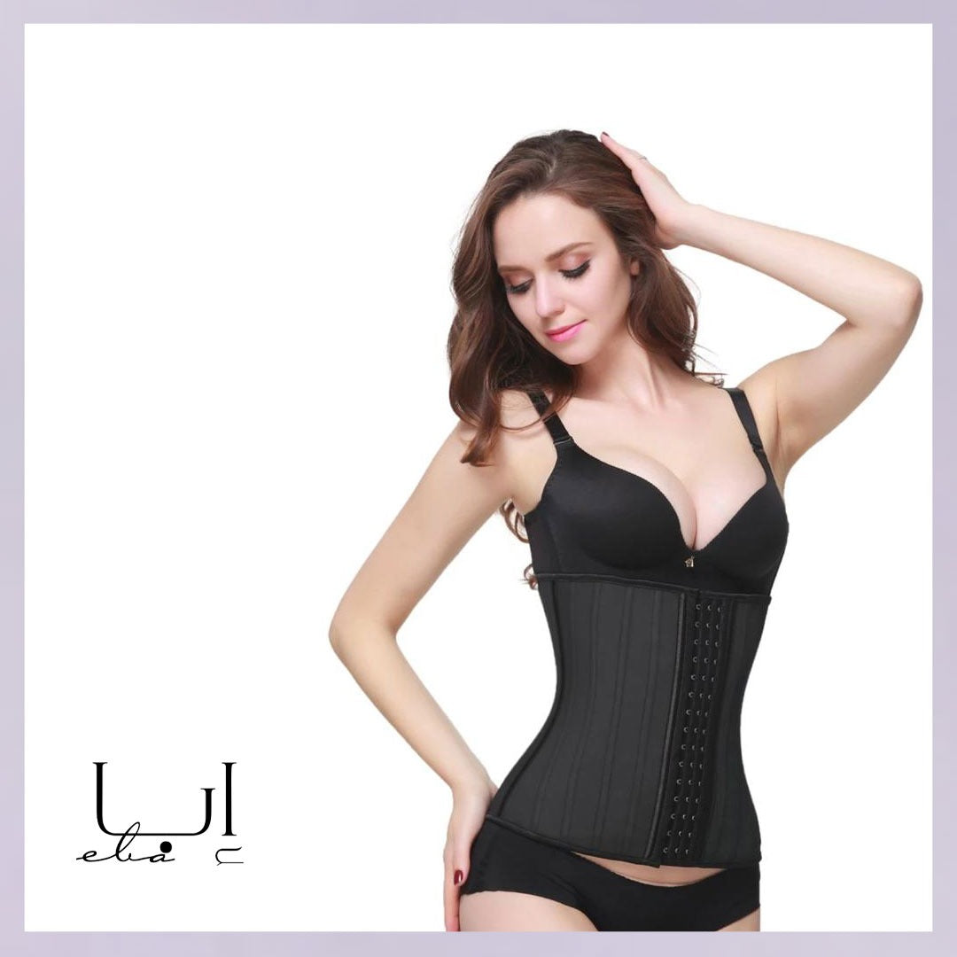 Latex corset with 15 supports