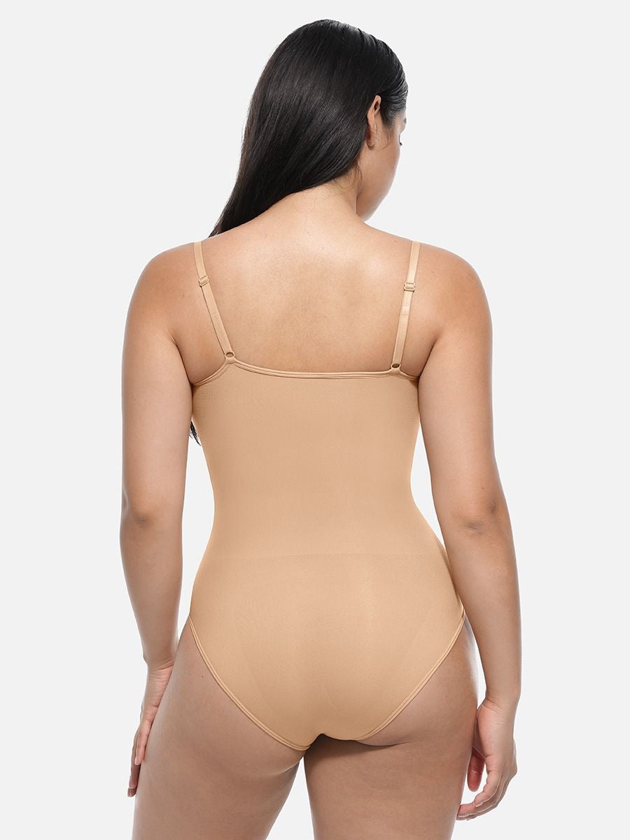 Body shaper bodysuit with compression and support to shape and firm the body for Eid and travel