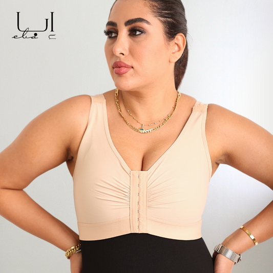 حمالة صدر رياضية بمستويات تحكم أمامية