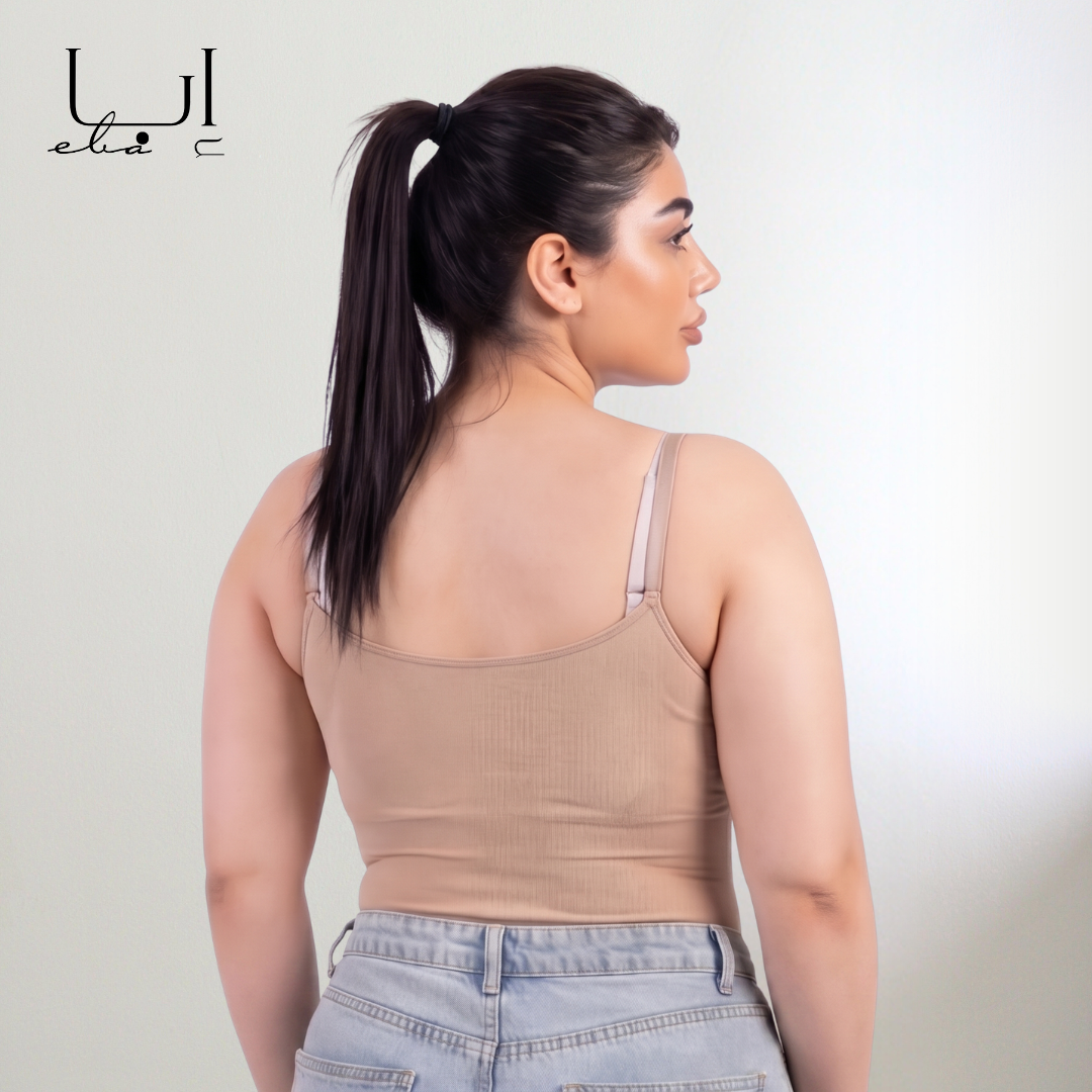 Body shaper bodysuit with compression and support to shape and firm the body for Eid and travel