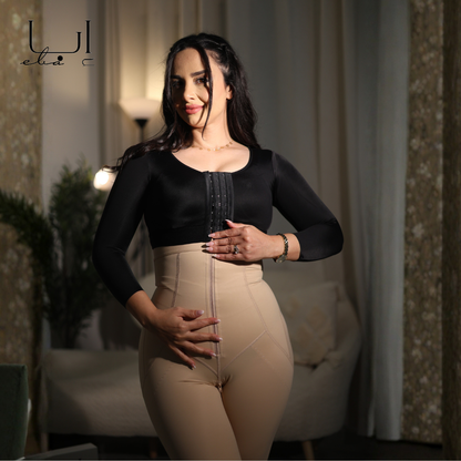 مشد فائق التحكم بسحاب أمامي